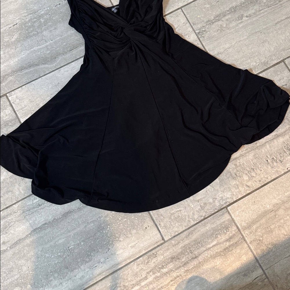 NWOT Norma Kamali Little Black Dress - Picture 3 of 9